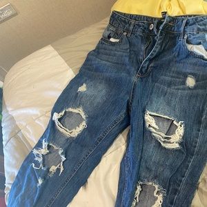 Forever 21 Mens, Medium ripped jeans (worn twice)